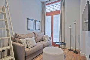 Posezení v ubytování Uma Suites Barceloneta Beach