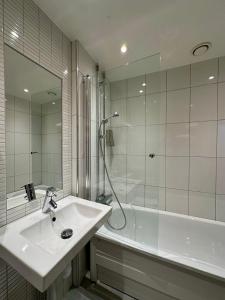 Koupelna v ubytování Spar Hotel Majorna