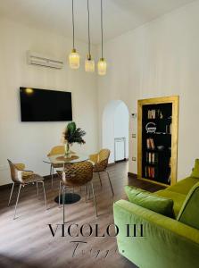 TV a/nebo společenská místnost v ubytování Vicolo III Triggio