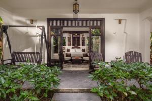 Aed väljaspool majutusasutust Legacy Hoi An Resort