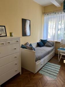 Posteľ alebo postele v izbe v ubytovaní Apartament u Maliny