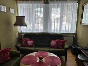 Część wypoczynkowa w obiekcie Apartament u Maliny