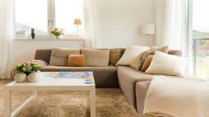 Posezení v ubytování Ferienwohnung Blanco in Willingen