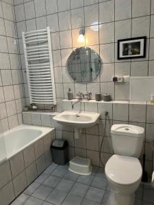 Kúpeľňa v ubytovaní Apartament u Maliny