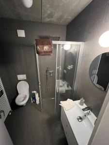 Apartmán pod sjezdovkou的一间浴室