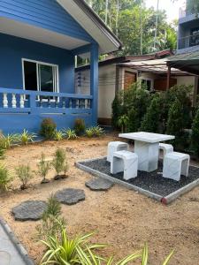 Zahrada ubytování Anawin Bungalows