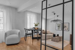 Χώρος καθιστικού στο City Center Gem in Tromsø