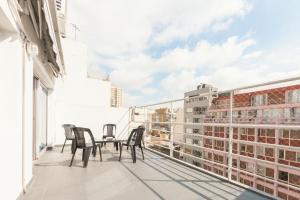 Balkón nebo terasa v ubytování Le Batiment Apartmentos