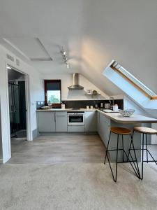 Η κουζίνα ή μικρή κουζίνα στο Loft Studio, St Agnes