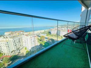 Balkón nebo terasa v ubytování Seafront 2 Bedrooms flat