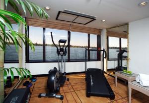 Fitness centrum a/nebo fitness zařízení v ubytování Mövenpick Prince Abbas Lake Nasser Cruise, Every Monday Four Nights From Aswan, Every Friday Three nights From Abu-Simbel - Including Excursions and Sightseeing