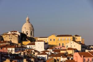 Общ изглед над Лисабон или изглед над града от апартамента