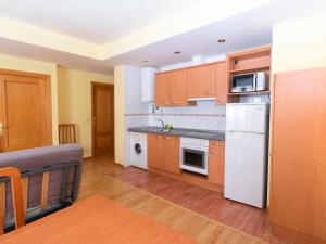 Kuchyň nebo kuchyňský kout v ubytování Apartamentos Canfranc 3000