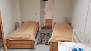 Ein Bett oder Betten in einem Zimmer der Unterkunft Altstadtloft Lüneburg
