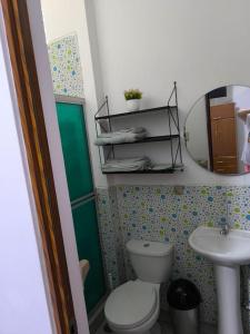 Koupelna v ubytování Minidepartamento ADRIANO