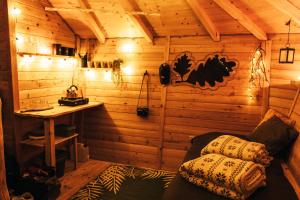 Posezení v ubytování Treehouse Bojnice