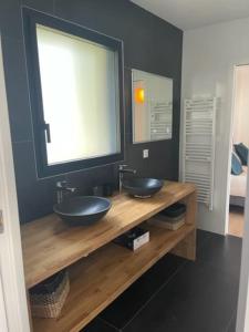 Bilik mandi di Maison moderne à Belz