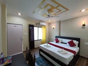 Mohit Paying Guest House客房内的一张或多张床位