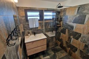 Koupelna v ubytování Maison avec jacuzzi