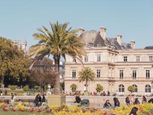Zahrada ubytování Hotel Madeleine De Senlis