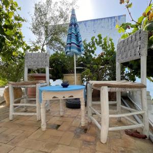 Патио или другая зона на открытом воздухе в RIAD OASIS D'ASILAH