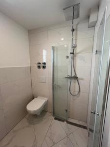 Koupelna v ubytování Ferienwohnung Tarushi