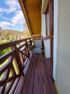 Balcone o terrazza di Domek na Leśnej Wisła
