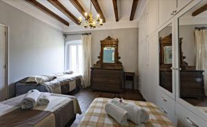 Cama o camas de una habitación en Casa Rural Gite El Tossal
