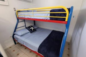 Ένα ή περισσότερα κρεβάτια σε δωμάτιο στο Container 1 with pool, free wifi fully equiped