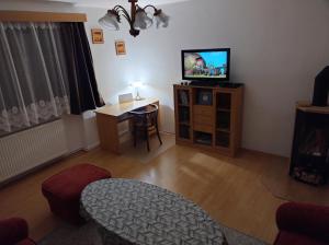 Televisyen dan/atau pusat hiburan di Apartment Bajt