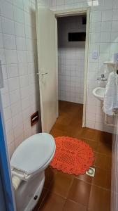 Koupelna v ubytování Casa da Vovó