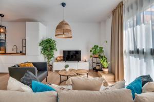 Posezení v ubytování Urban Chic Loft Malaga City Center