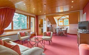 Posezení v ubytování Ferienresort am Mattenweg