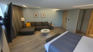 Un lugar para sentarse en Alia Inn Boutique WTC