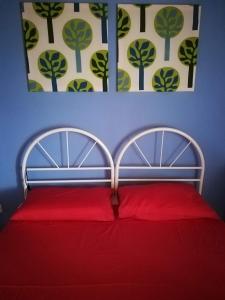 Postel nebo postele na pokoji v ubytování B&B Val Maschi