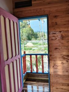 Balkón nebo terasa v ubytování Hotel Areca