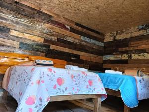 Postel nebo postele na pokoji v ubytování Hotel Areca