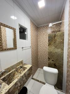 Koupelna v ubytování Monte Bello + 35 fotografií