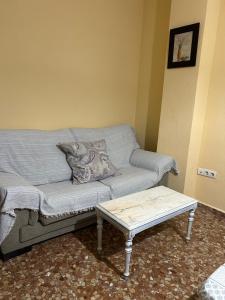 Posezení v ubytování Carretón room
