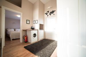 Letto o letti in una camera di Icelandic Cottages