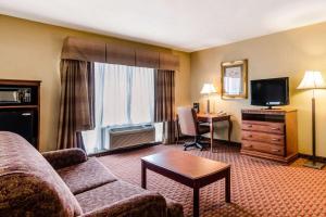 TV a/nebo společenská místnost v ubytování Precious Hotel