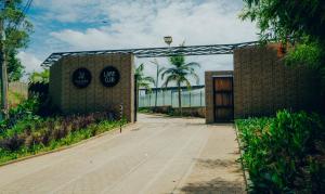 Viajero Guatapé Hostel & Lake Club外面的花园