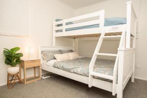 Voodi või voodid majutusasutuse Restful Retreat toas