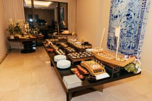 Comida no hotel ou em algum lugar perto