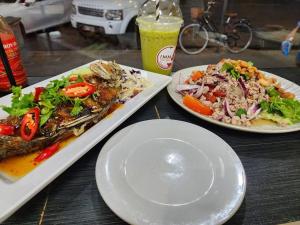 公寓内部或周边提供的食物
