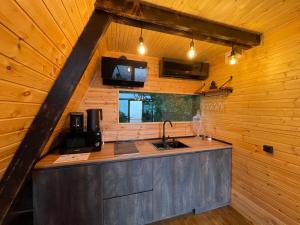 Dapur atau dapur kecil di A-Frame Rest-Art