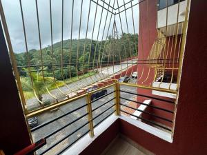 Balkón nebo terasa v ubytování Plush Studio Apartment Near Palolem Beach
