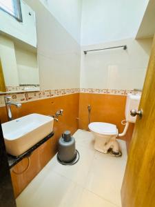 Koupelna v ubytování Hotel Regency