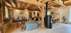 Posezení v ubytování Chambre d'hôte de charme L'Escapada Les Échappées Belles
