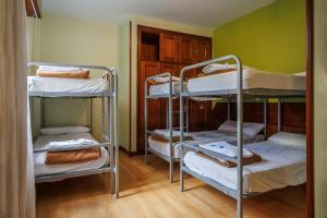 Posteľ alebo postele v izbe v ubytovaní Moon Hostel Bio